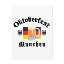 Oktoberfest Munchen Post Card