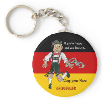 Oktoberfest Personalized Keychains