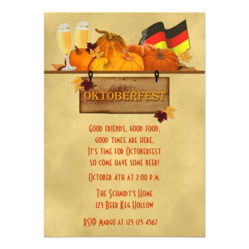 Oktoberfest, Pumpkins, Beer Announcement