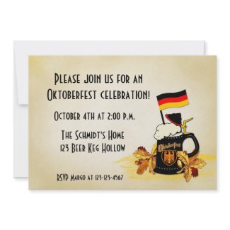 Oktoberfest, Pumpkins, Beer Custom Announcements