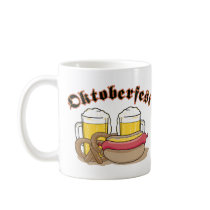 Oktoberfest Sausage mugs