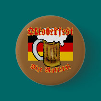 Oktoberfest Size Matters Fun Tshirt buttons
