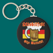 Oktoberfest Size Matters Fun Tshirt keychains