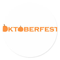 Oktoberfest Round Sticker