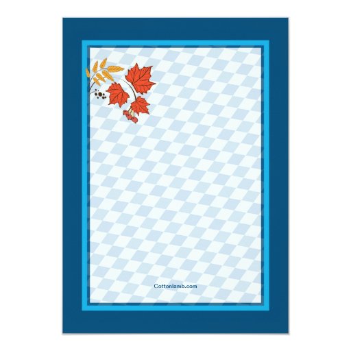 Oktoberfest Treats Invitation