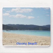 Okuma Beach mousepads by Csylvestre Okuma Beach mousepads