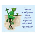 Ol Gecko forced to be drinking to enjoy his friend posters