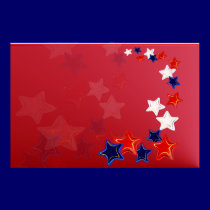 Ol' Glory Stars Poster posters