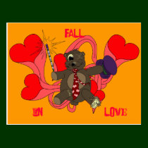 Ol' Reliable Teddy Bear  + Magical Hearts. postcards