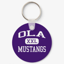 Ola - Mustangs - Ola High School - Ola Arkansas keychains by customteamsportswear Ola - Mustangs - Ola High School - Ola Arkansas keychains