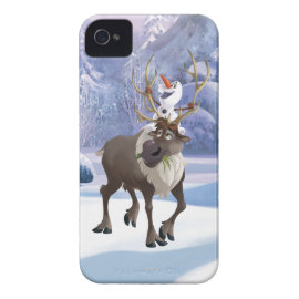 Olaf and Sven iPhone 4 Case-Mate Cases