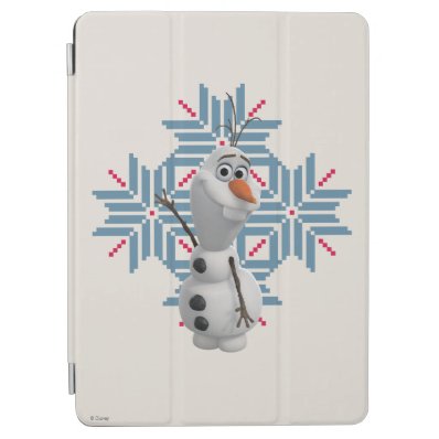 Olaf - Blue Snowflake iPad Air Cover