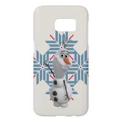 Olaf - Blue Snowflake Samsung Galaxy S7 Case