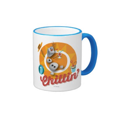 Olaf Chillin' Coffee Mugs
