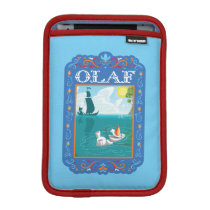 Olaf Floating in the Water iPad Mini Sleeves at Zazzle