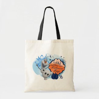 Olaf Halloween Hugs Tote Bag
