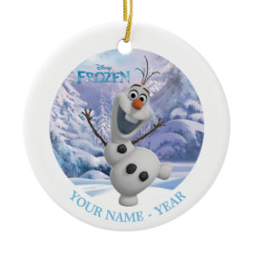 Olaf Personalized Christmas Ornaments