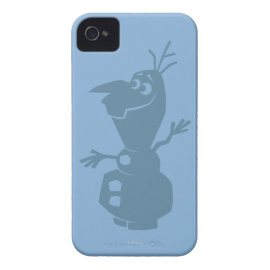 Olaf Silhouette iPhone 4 Case