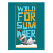 Olaf, Wild for Summer Postcard