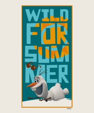 Olaf, Wild for Summer T-shirt