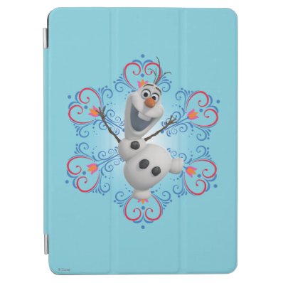 Olaf with Heart Frame iPad Air Cover
