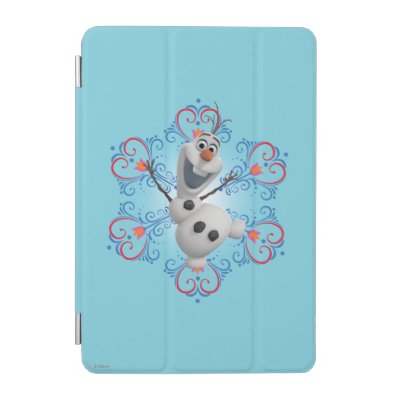Olaf with Heart Frame iPad Mini Cover