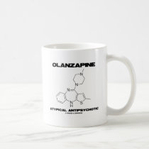 Olanzapine Atypical Antipsychotic (Molecule) mugs