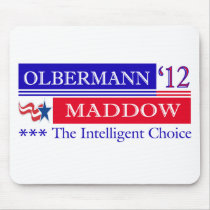 Olbermann Maddow 2012 mousepad