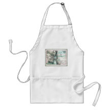 Old 1862 Colorado Map Aprons