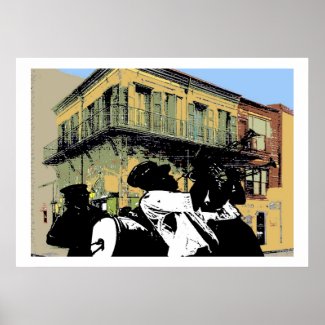 Old Absinthe House Brass Band print
