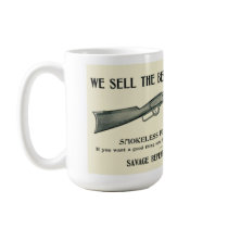 old ad mug