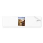Old Advert Greece Mycenae Gate Of Lionesses Bumper Sticker