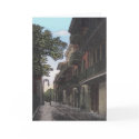 Old Alley In French Quarter cards