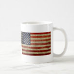 Old American Flag Coffee Mug