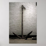 Old Anchor Poster Print