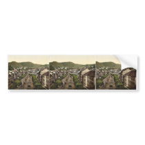 Old and new roads, Carlsbad, Bohemia, Austro-Hunga Bumper Stickers