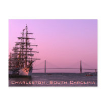 Old and the New in Charleston postcards
