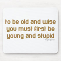 Old and Wise Mouse Pads