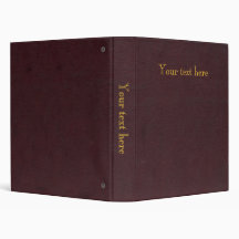 Old Antique book, retro faux leather bound Vinyl Binder