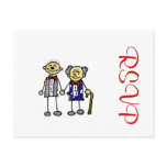 Old Asian Gay Couple Post Cards