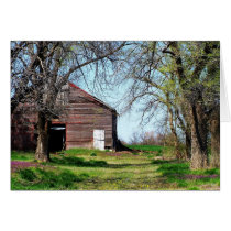 Old Barn 3 cards by KatAnnette Old Barn 3 cards