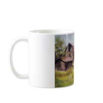 Old Barn and Farmhouse- mug by MrNoble Old Barn and Farmhouse- mug