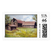 Old Barn and Farmhouse- stamps by MrNoble Old Barn and Farmhouse- stamps