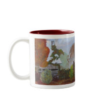 Old Barn and Silo mugs by lalagniappe Old Barn and Silo mugs