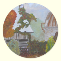 Old Barn and Silo stickers