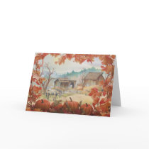 OLD BARN & APPALOOSA by SHARON SHARPE cards