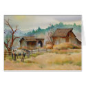 OLD BARN by SHARON SHARPE cards by sharonsharpe OLD BARN by SHARON SHARPE cards
