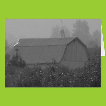 Old Barn Card