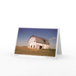 Old Barn Color Photo Blank Greeting Cards
