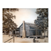 Old barn House posters